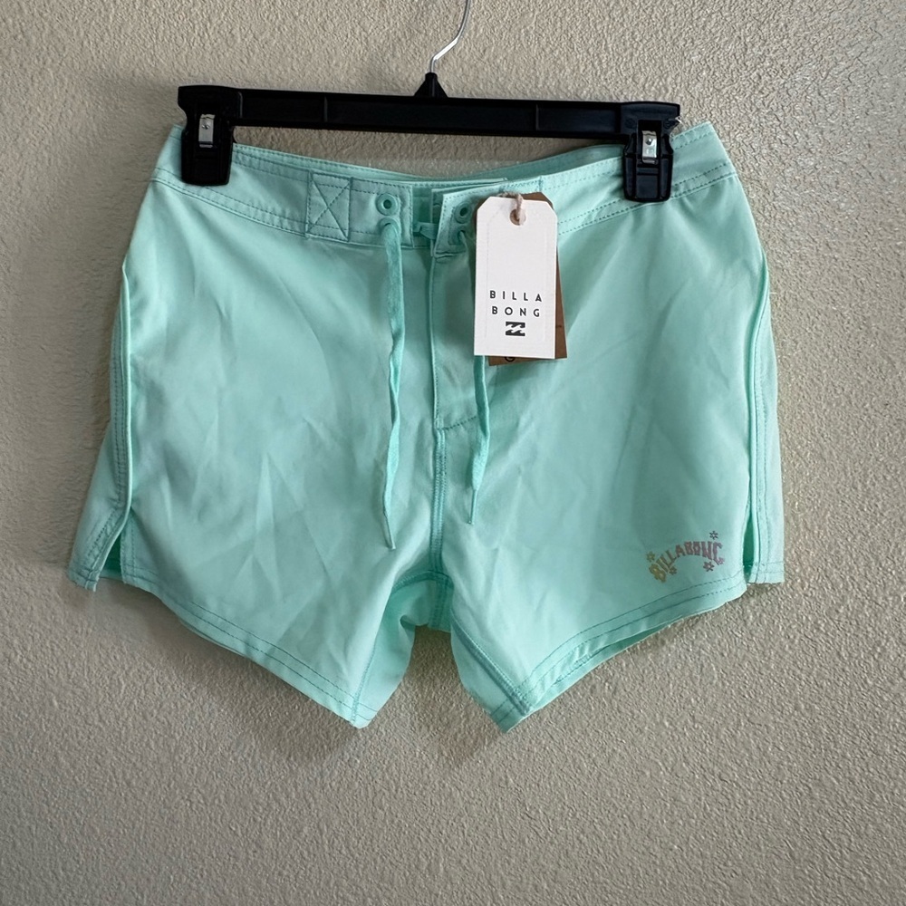 Billabong Light Green Casual Shorts